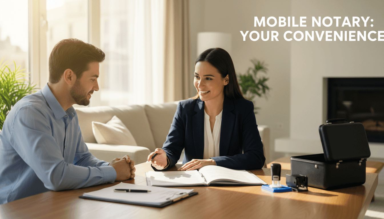 Mobile Notary Service
